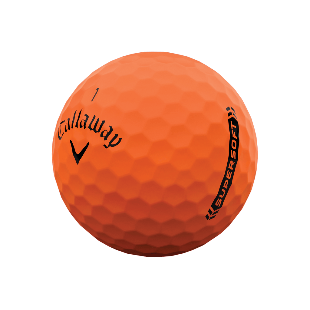 Custom Logo Callaway Supersoft 23 Golf Balls - Orange