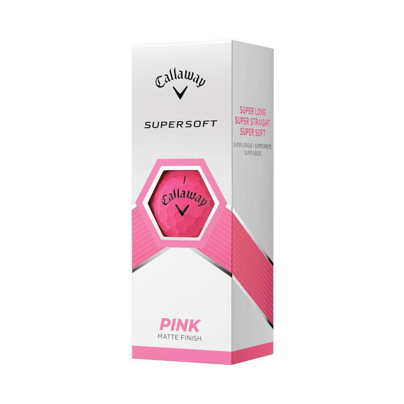 Custom Logo Callaway Supersoft 23 Golf Balls - Pink - Temp Sold Out (Mid-June), Callaway, Canada