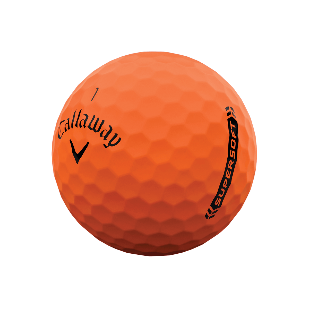 Custom Logo Callaway Supersoft 23 Golf Balls - Orange