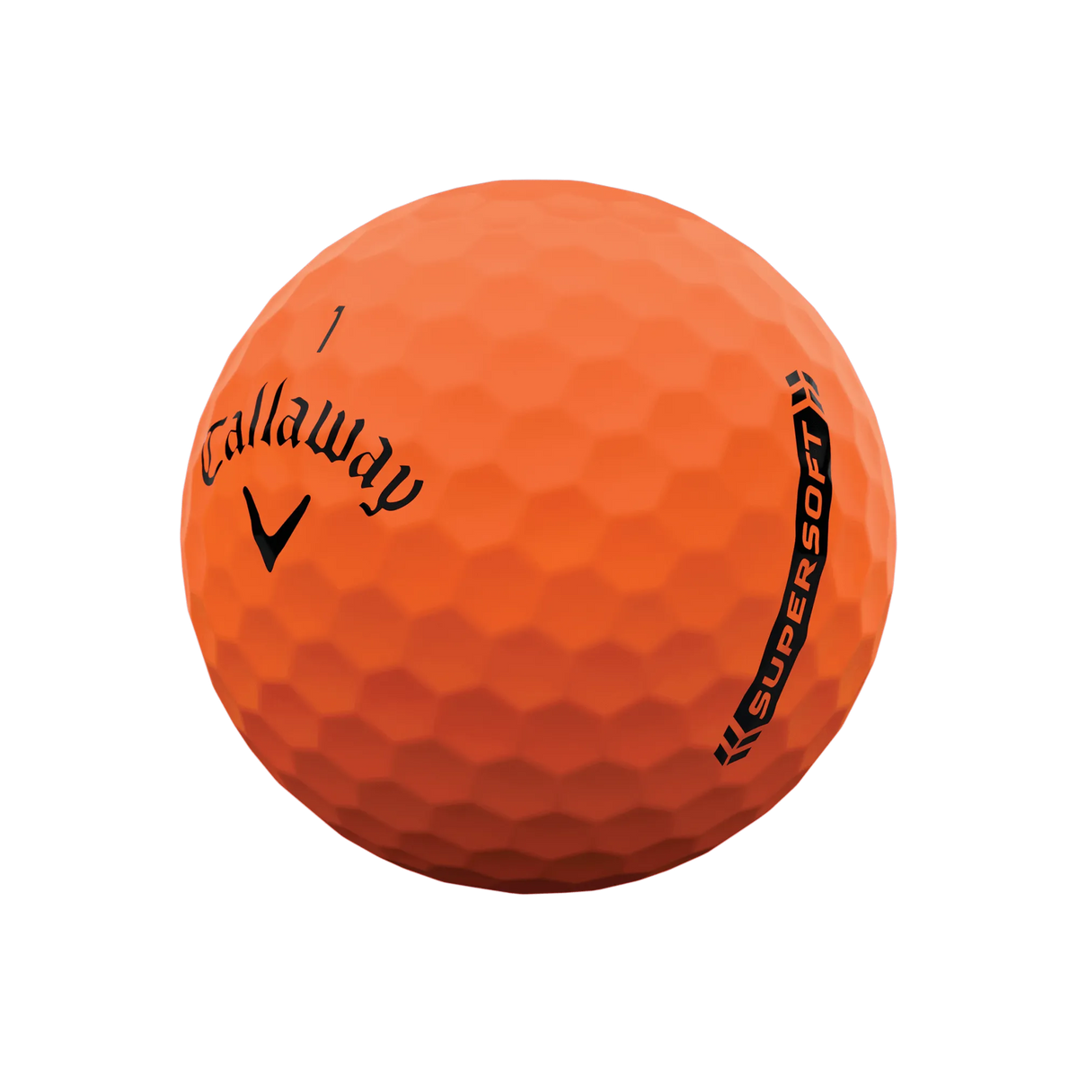Custom Logo Callaway Supersoft 23 Golf Balls - Orange