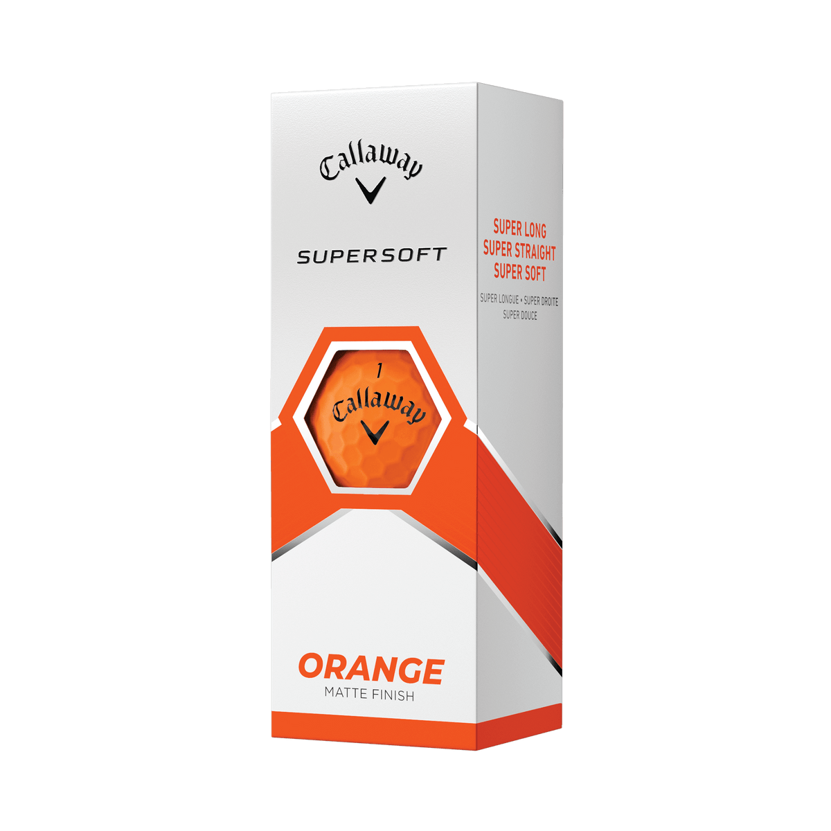 Custom Logo Callaway Supersoft 23 Golf Balls - Orange