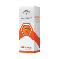 Custom Logo Callaway Supersoft 23 Golf Balls - Orange
