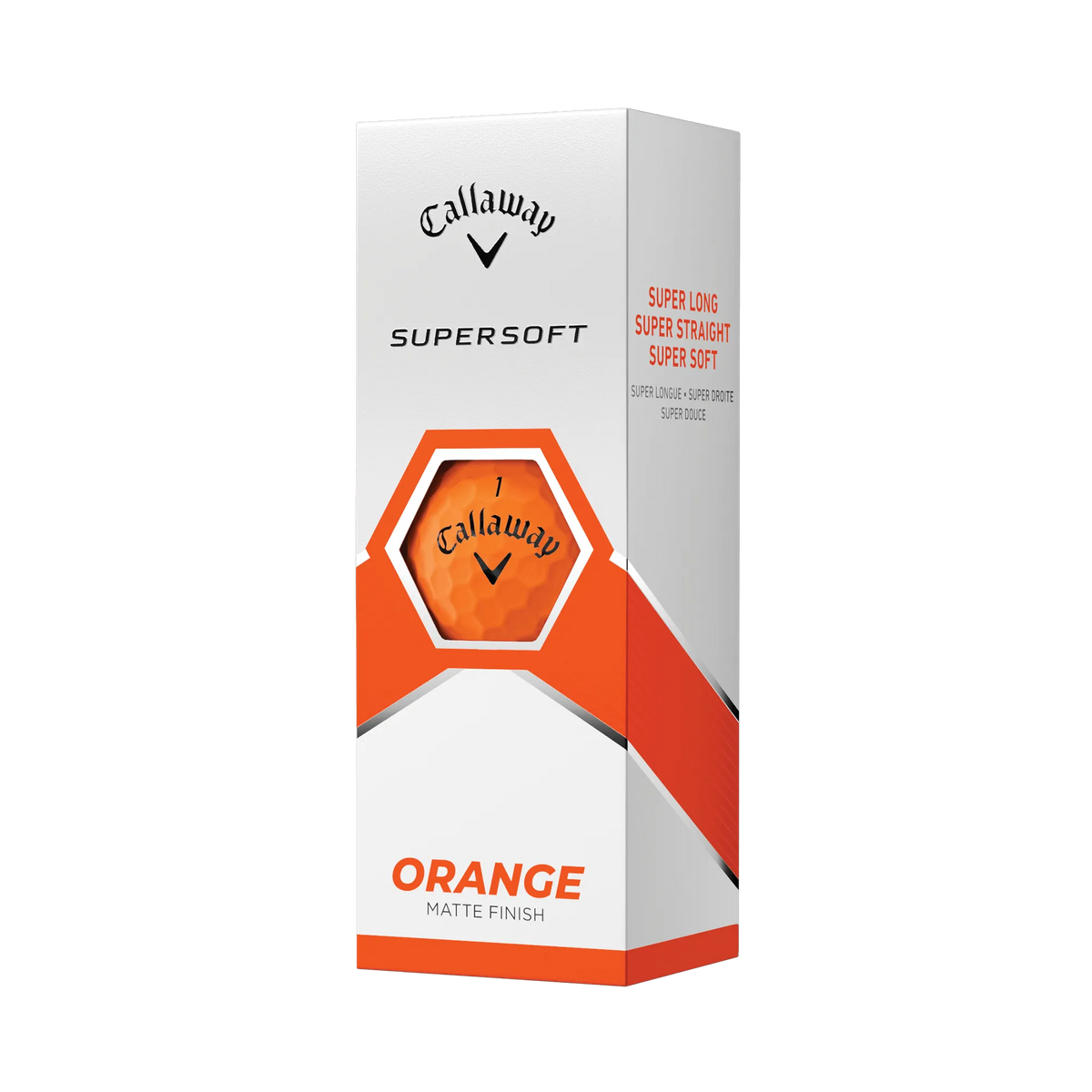 Custom Logo Callaway Supersoft 23 Golf Balls - Orange