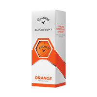 Custom Logo Callaway Supersoft 23 Golf Balls - Orange