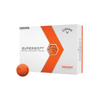 Custom Logo Callaway Supersoft 23 Golf Balls - Orange