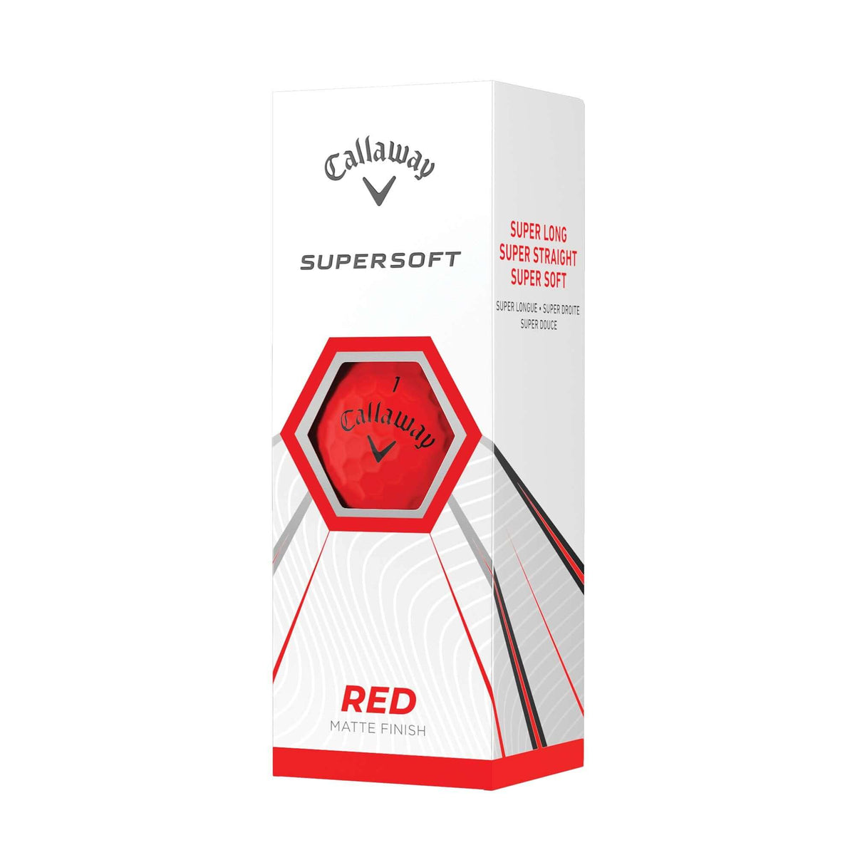 Custom Logo Callaway Supersoft 23 Golf Balls - Red