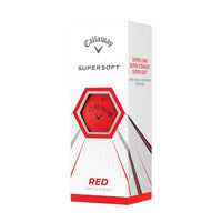 Custom Logo Callaway Supersoft 23 Golf Balls - Red