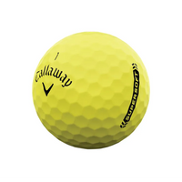 Custom Logo Callaway Supersoft 23 Golf Balls - Yellow