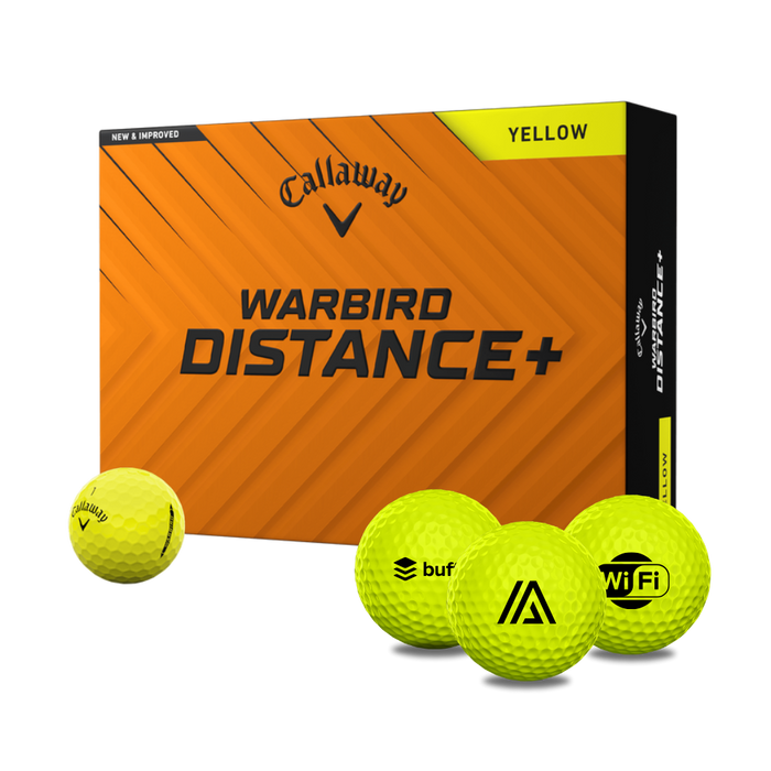 Custom Logo Callaway Warbird Distance+ Golf Balls