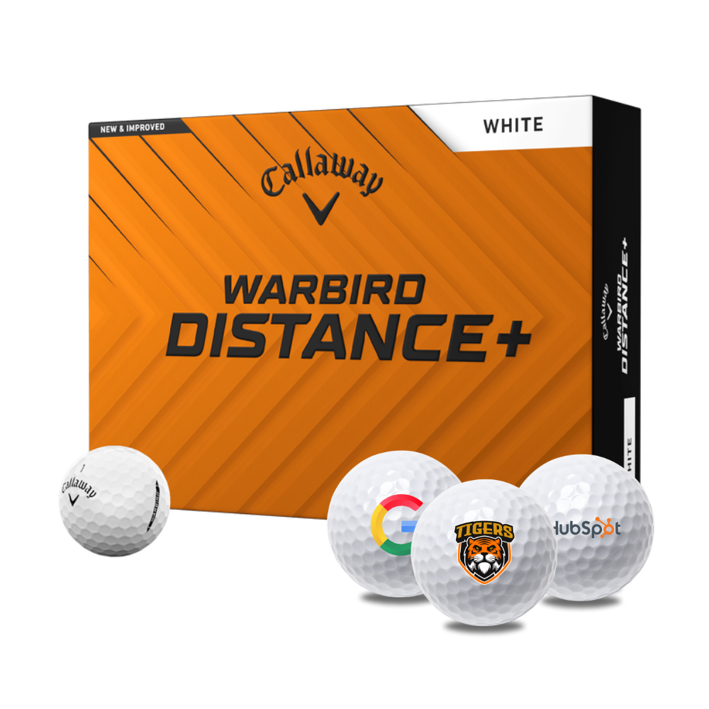 Custom Logo Callaway Warbird Distance+ Golf Balls