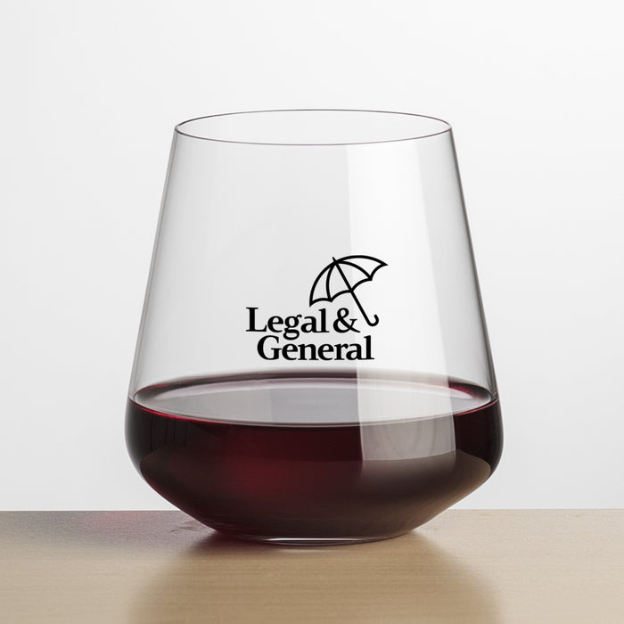 Custom Logo Cannes Stemless Wine - Imprinted