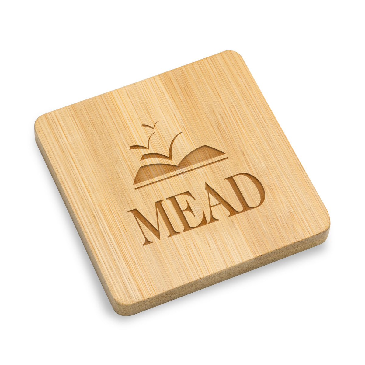 Custom Logo Celadon Coaster w/Bottle Opener