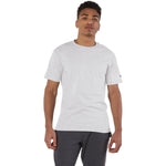 Custom Logo Champion Adult 6 oz Short Sleeve T-Shirt - Mens - Embroidery