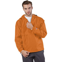 Custom Logo Champion Adult Packable Anorak 1/4 Zip Jacket - Mens