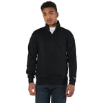 Custom Logo Champion Adult Powerblend® Quarter-Zip Pullover - Mens - Embroidery