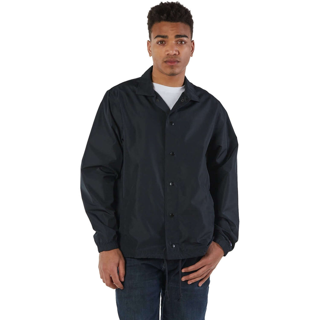 Champion button up discount jacket