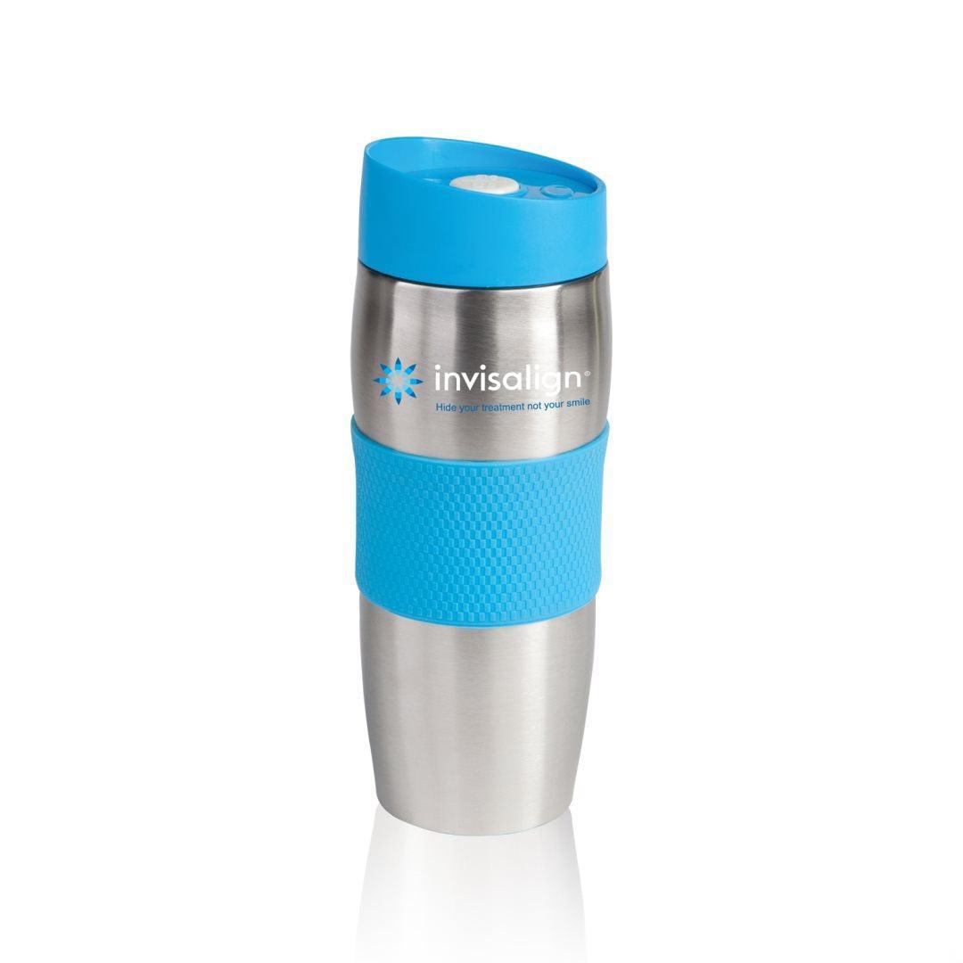 Custom Logo Checker Tumbler - 16oz