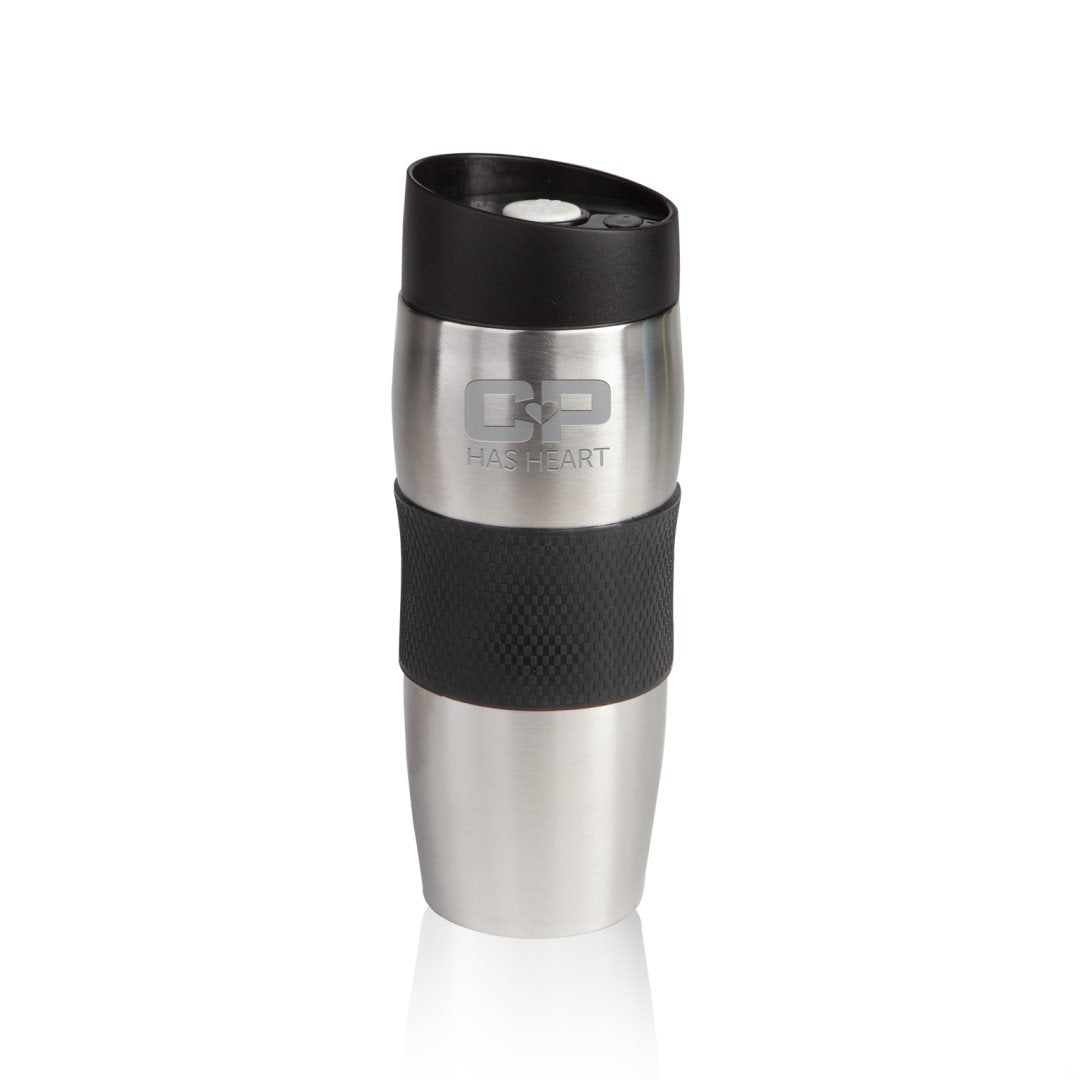 Custom Logo Checker Tumbler - 16oz