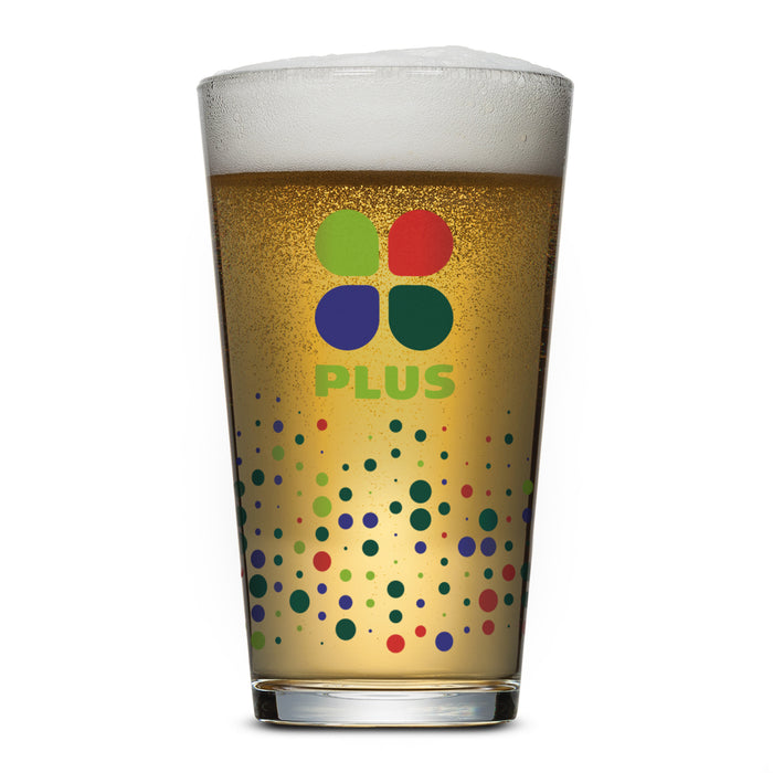 Custom Logo Chelsea Pub Glass - VividPrint™