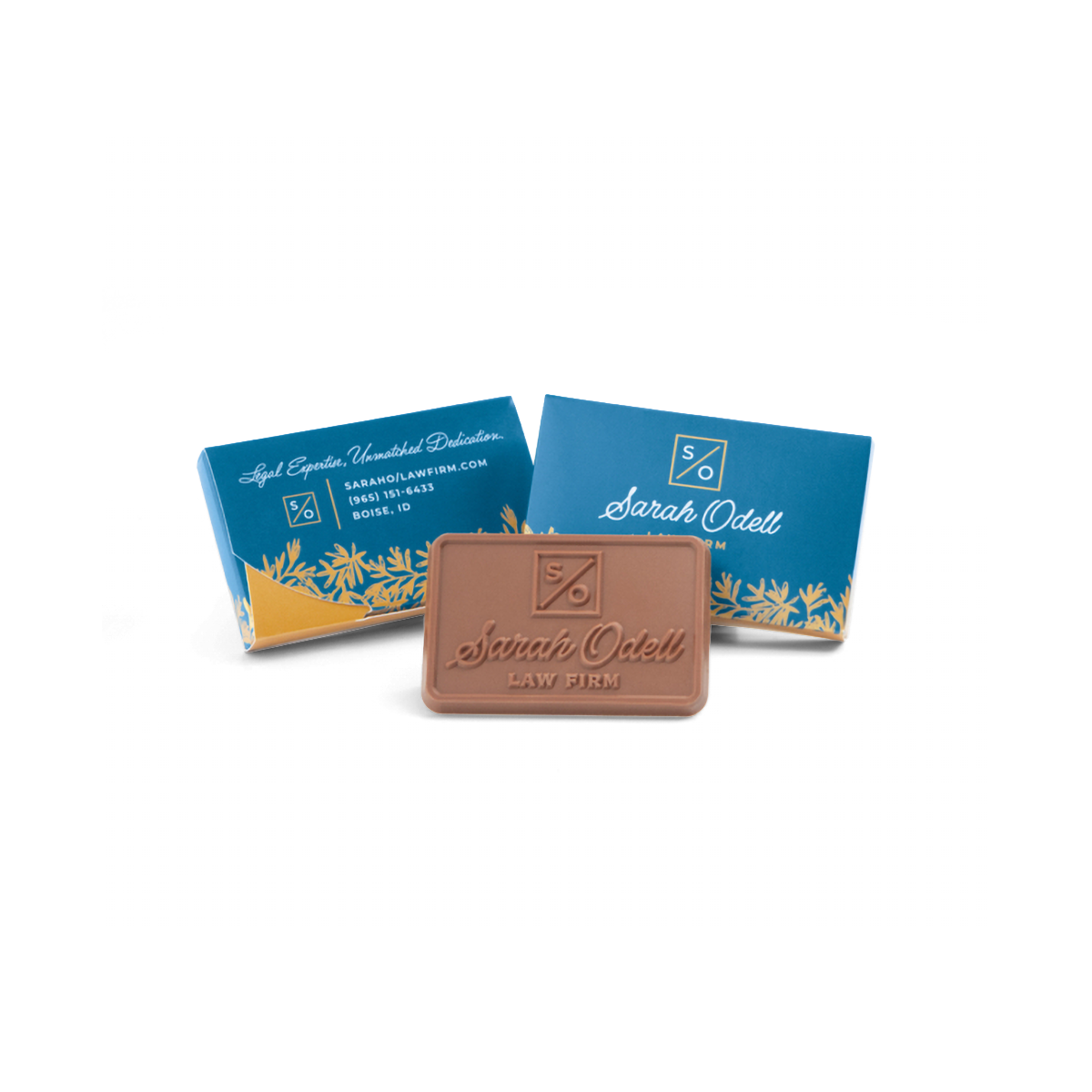Custom Logo Chocolate Business Card – Custom Packaging
