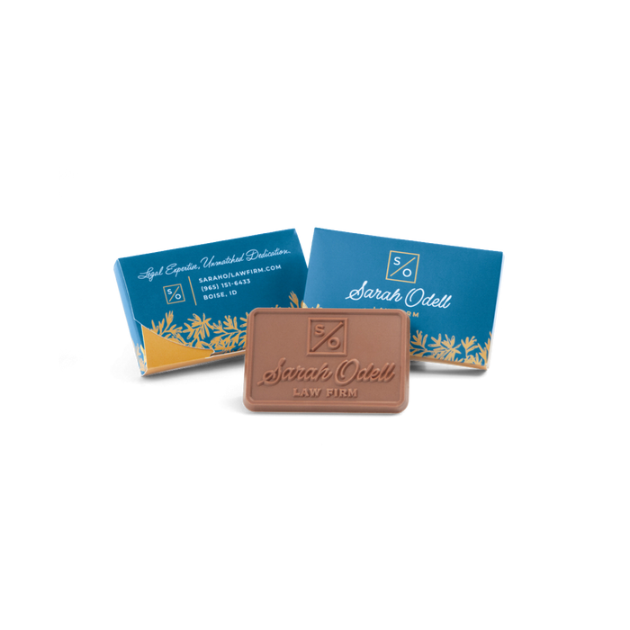 Custom Logo Chocolate Business Card – Custom Packaging