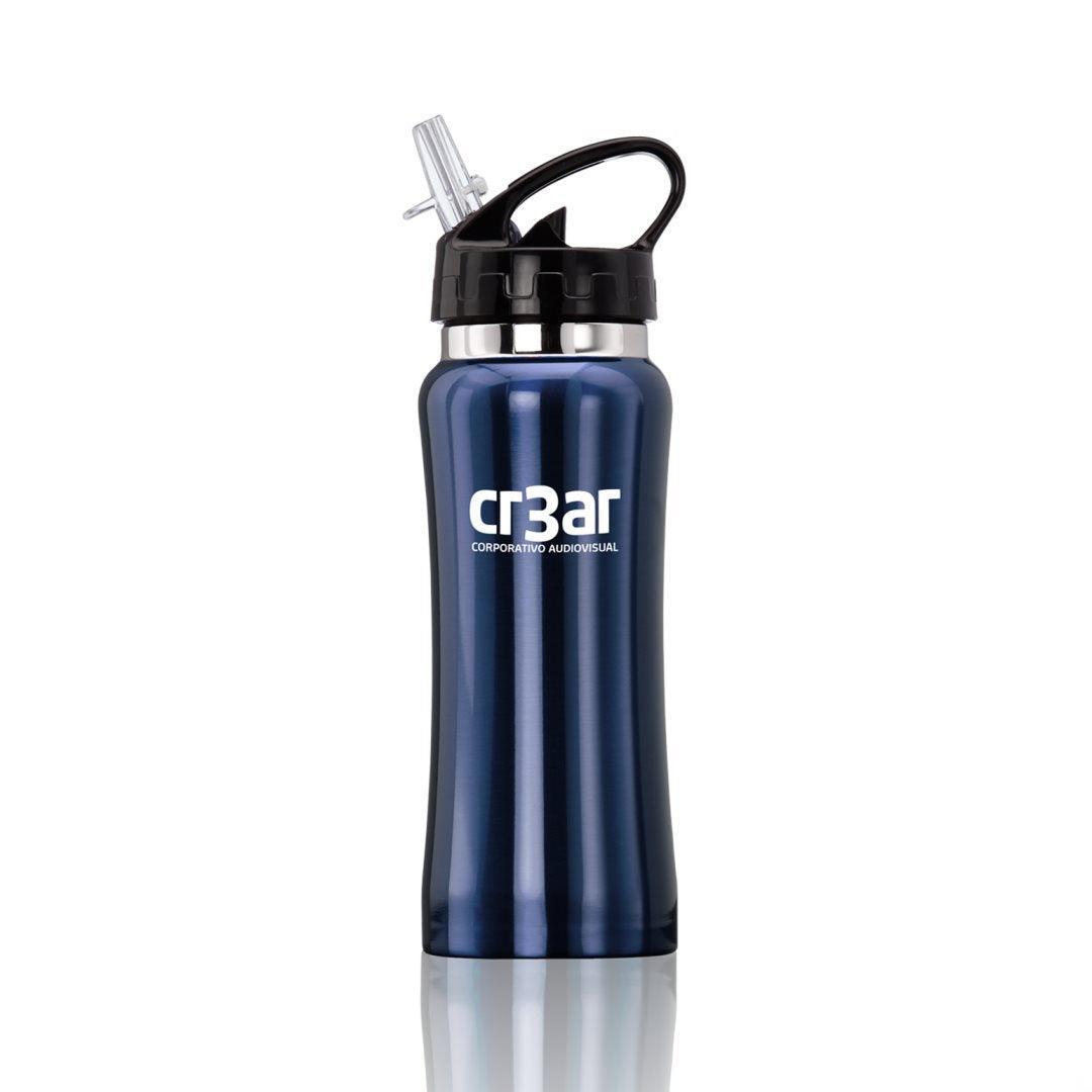 Custom Logo Clear Spout Bottle - 16oz