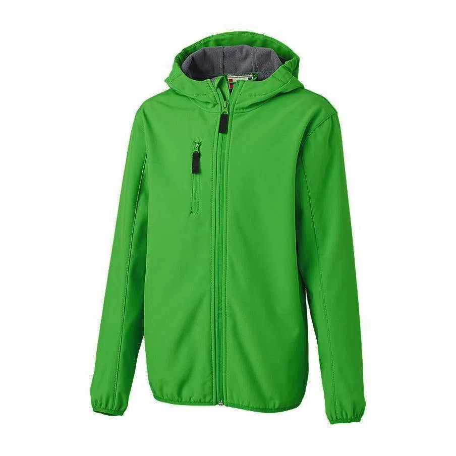 Custom Logo - Clique Team Youth Softshell Hoody Jacket