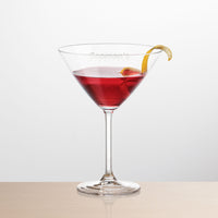 Custom Logo Coleford Martini - Deep Etch
