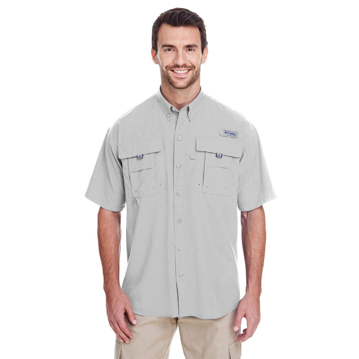 Custom Logo Columbia Bahama™ II Short-Sleeve Shirt - Mens