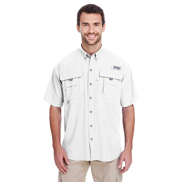 Custom Logo Columbia Bahama™ II Short-Sleeve Shirt - Mens