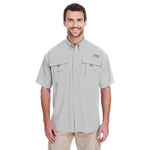 Custom Logo Columbia Bahama™ II Short-Sleeve Shirt - Mens - Embroidery