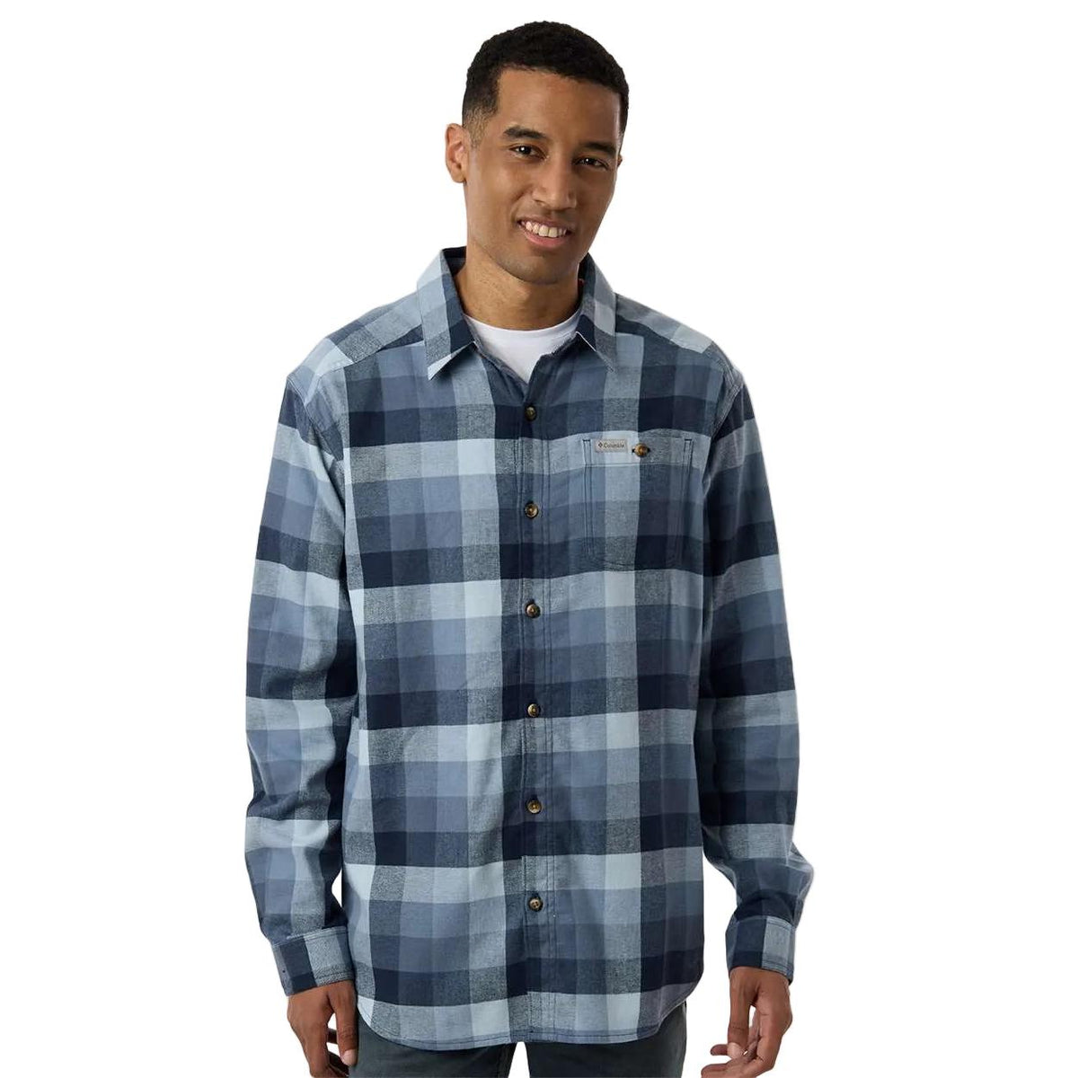 Custom Logo Columbia Men's Cornell Woods™ Flannel Shirt