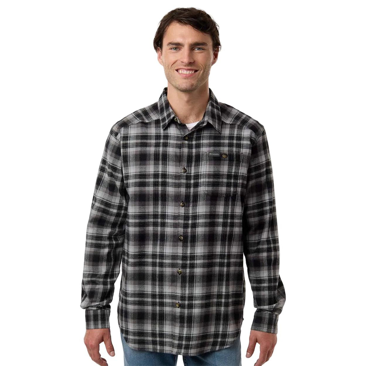 Custom Logo Columbia Men's Cornell Woods™ Flannel Shirt