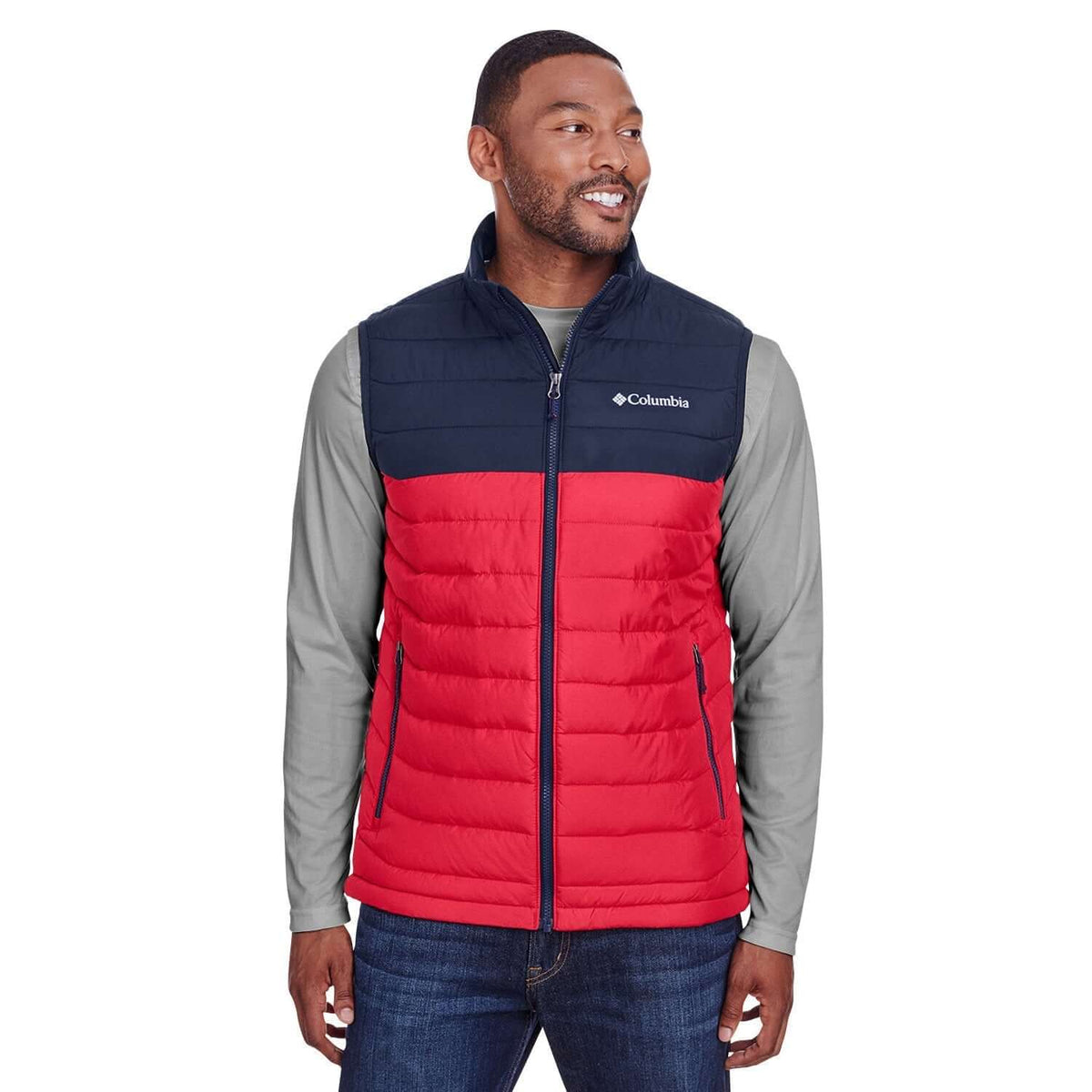 Custom Logo Columbia Men's Powder Lite Vest - Mens