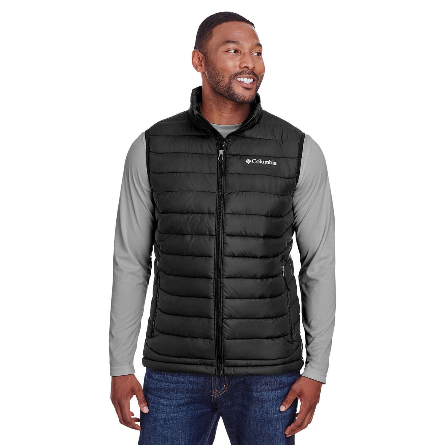 Custom Logo Columbia Men's Powder Lite Vest - Mens - Canadian Pro Shop ...