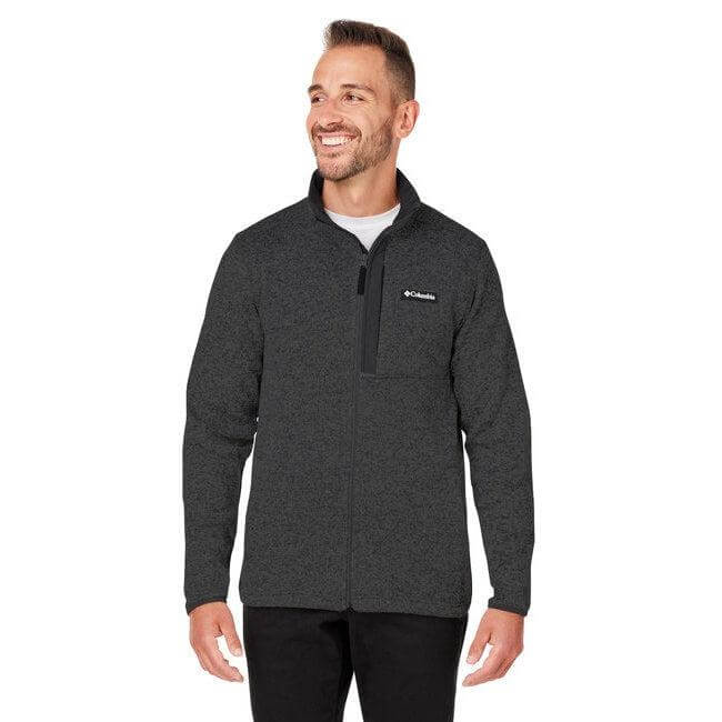 Custom Logo Columbia Sweater Weather Full-Zip - Mens