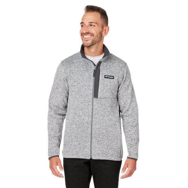 Custom Logo Columbia Sweater Weather Full-Zip - Mens