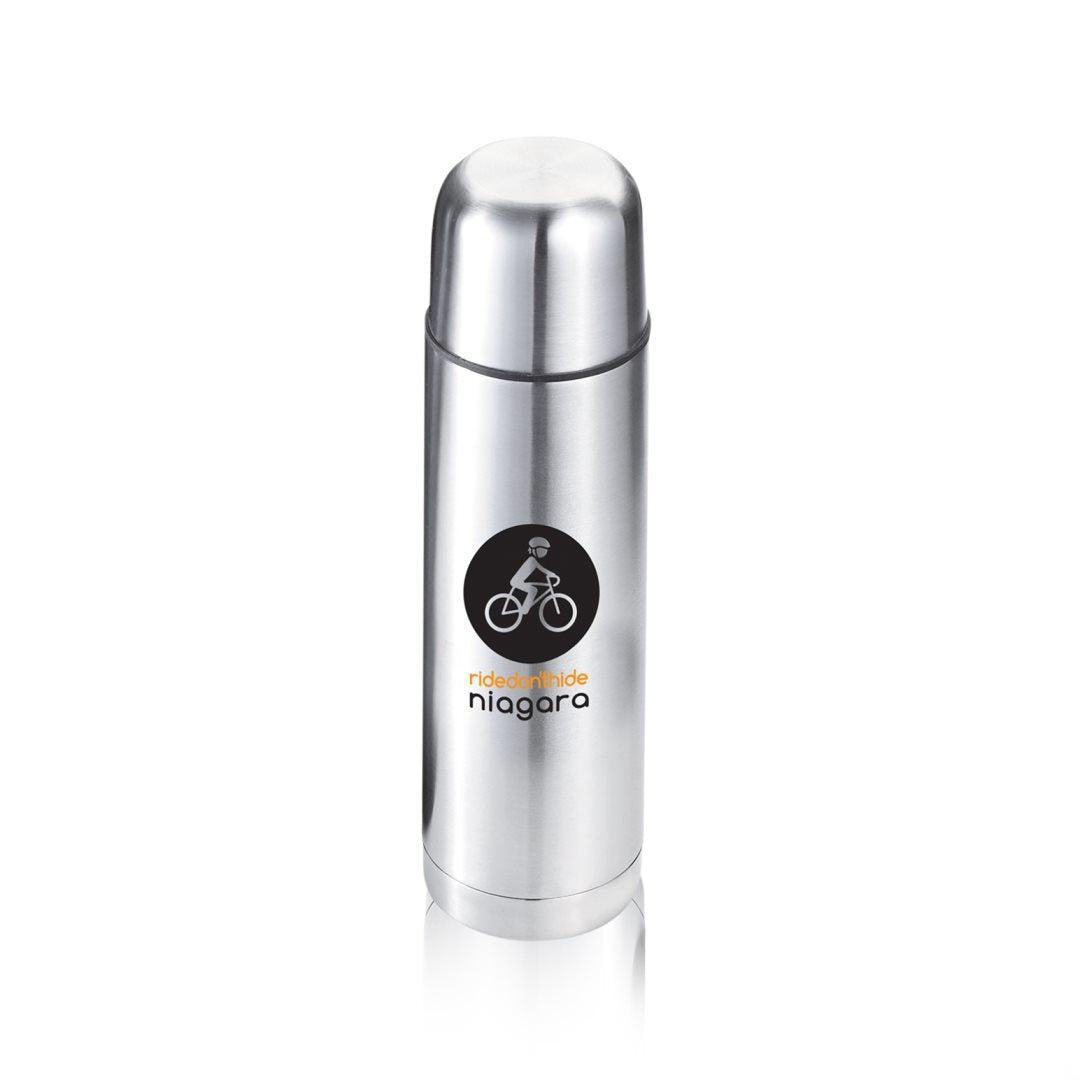Custom Logo Companion Flask with Case - 16oz