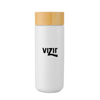 Custom Logo Corsa Double Wall Ceramic Bottle - 10oz