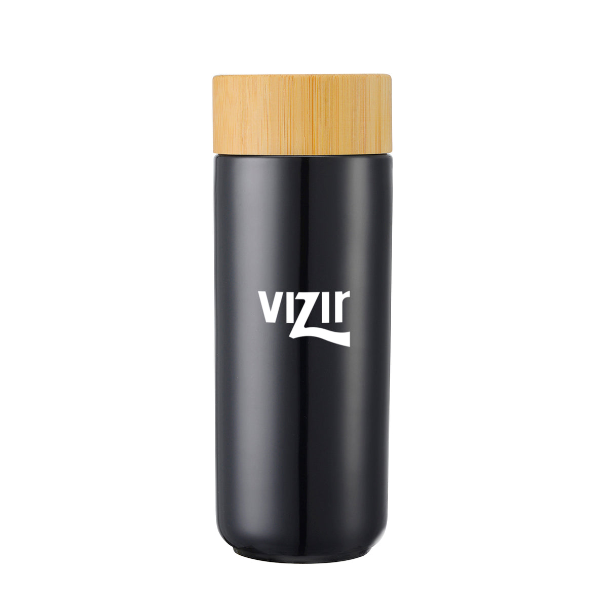 Custom Logo Corsa Double Wall Ceramic Bottle - 10oz