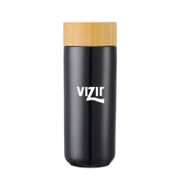 Custom Logo Corsa Double Wall Ceramic Bottle - 10oz