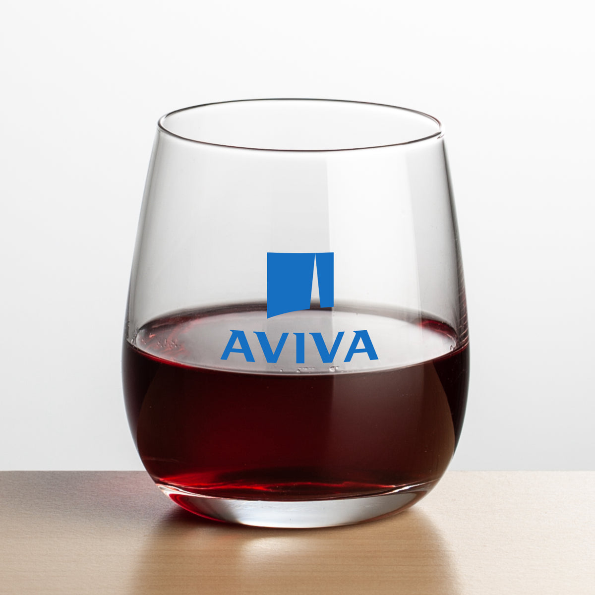 Custom Logo Crestview Stemless Wine - Imprinted