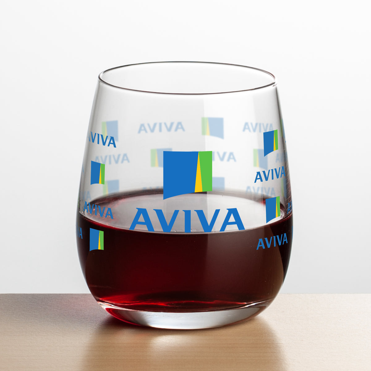 Custom Logo Crestview Stemless Wine - VividPrint™