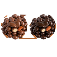 Custom Logo Custom-Lid Chocolate-Covered Almond Box – 12oz, 4×6