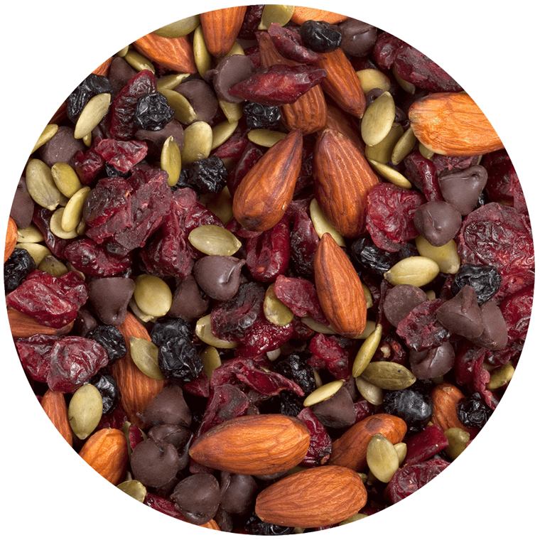 Custom Logo Custom-Lid Trail Mix Box – 12oz, 4×6