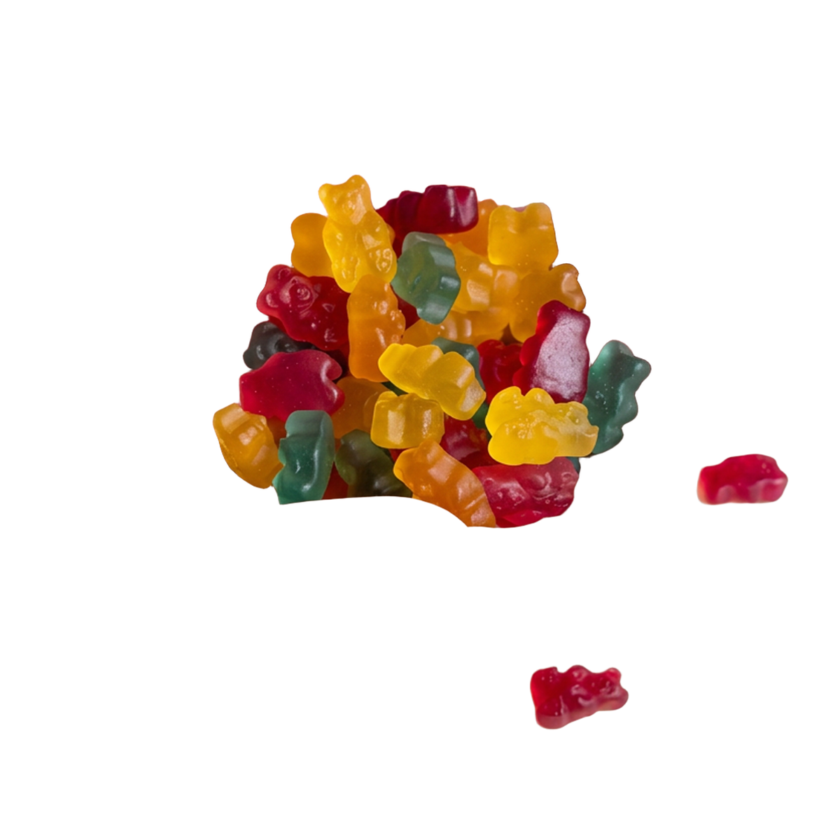 Custom Logo Custom-Sleeve Gummy Bear Cube – 8oz, Full Color Wrap
