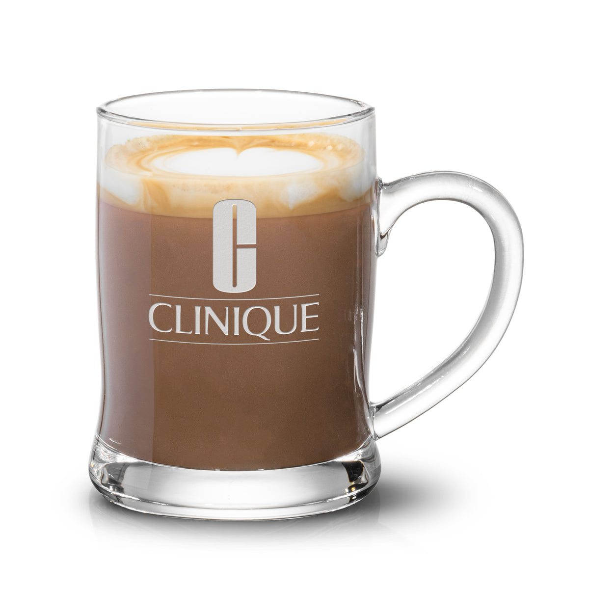 Custom Logo Darien Coffee Mug - 14oz - Deep Etch