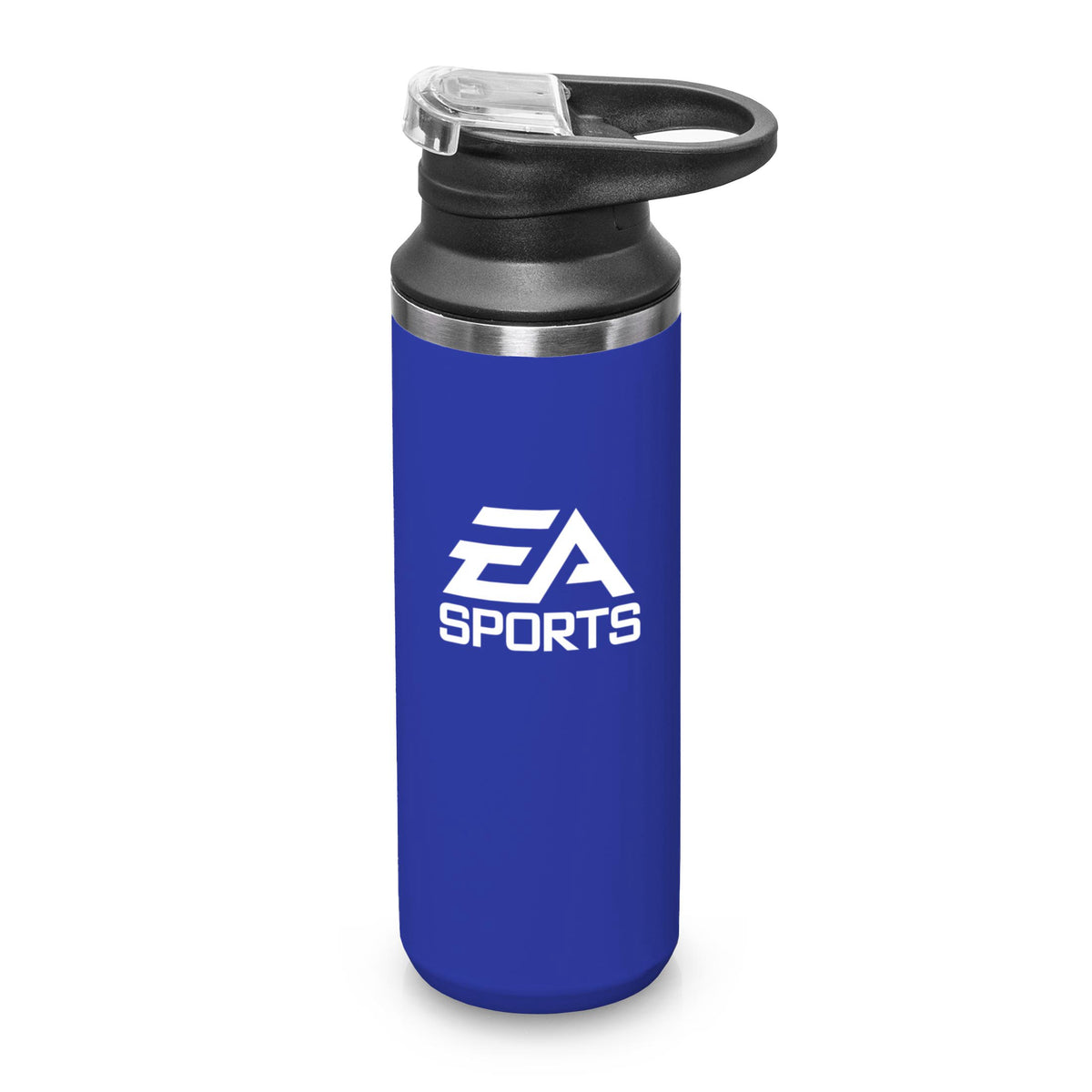 Custom Logo Della SS Water Bottle w/Handle & Flip Top - 17oz