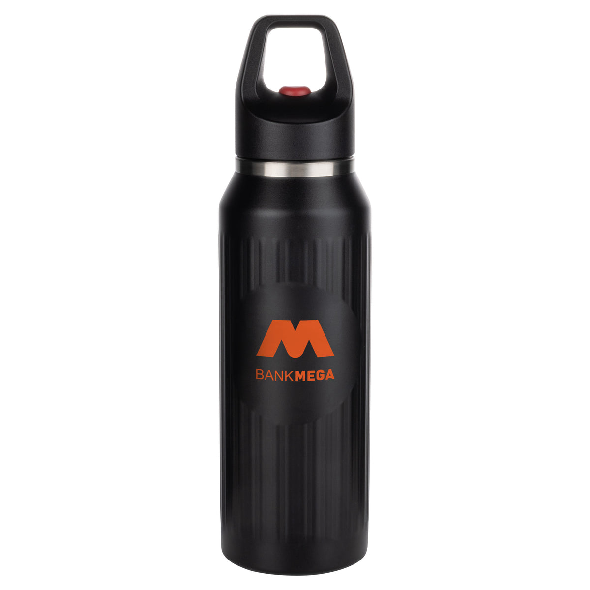 Custom Logo Digory Textured Sports Bottle w/Push Lock Button - 17oz