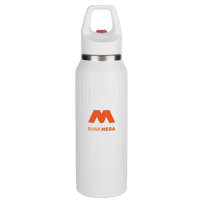 Custom Logo Digory Textured Sports Bottle w/Push Lock Button - 17oz